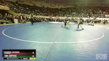 5A-113 lbs Semifinal - Maddox Jackson, Claremore vs Toby Shipman, Coweta Public School