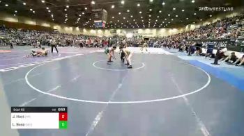 135 lbs Consi Of 64 #2 - Justin Hoyt, Harrisburg Mat Club vs Luke Rosa, Sweet Home