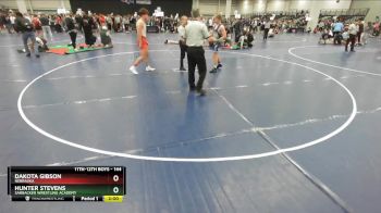 144 lbs Champ. Round 4 - Hunter Stevens, Sarbacker Wrestling Academy vs Dakota Gibson, Nebraska