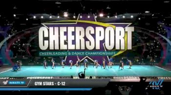 Gym Stars - C-12 [2021 L2 Junior - D2 - Small - C Day 2] 2021 CHEERSPORT National Cheerleading Championship