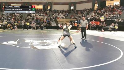 115 lbs Round 2 - Saphira Hamill, Perryville vs Avery Gilbertson, Atholton