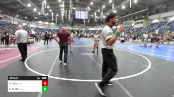 136 lbs Rr Rnd 1 - Amayah Caro, Juice Academy vs Camryn Scott, Chatfield WC