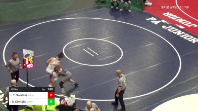 172 lbs Round Of 32 - Chance Swatski, Mount Carmel vs Bradley Dimiglio, Quakertown