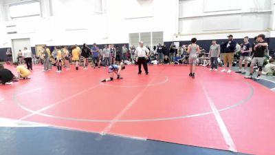 126 lbs Semifinal - Emmitt Myers, Patriots Wrestling Club-MS vs Paityn Clower, WV Lunatics-MS