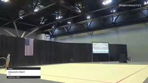 Alexandra Ebert - Hoop, TCT - 2021 USA Gymnastics Championships
