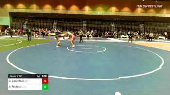 182 lbs Round Of 32 - Connor Columbus, Yukon vs Ryan Nichols, Allen