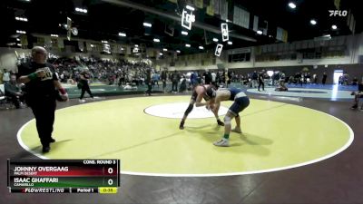 132 lbs Cons. Round 3 - Isaac Ghaffari, Camarillo vs Johnny Overgaag, Palm Desert