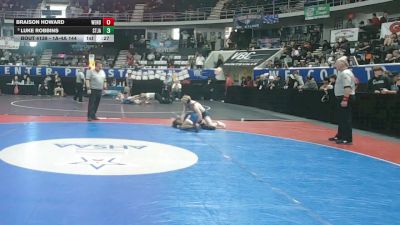 1A-4A 144 Cons. Round 2 - Braison Howard, West End High School vs Luke Robbins, St James