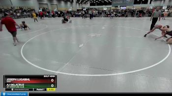 120 lbs Cons. Round 5 - Joseph Lugabihl, Ohio vs Aj DeLaCruz, JET Wrestling Club