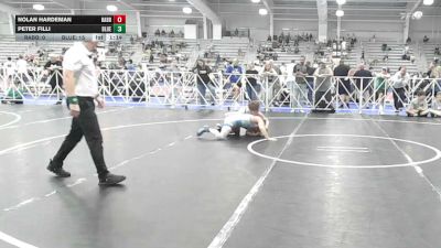 126 lbs Rr Rnd 3 - Nolan Hardeman, Rabbit Wrestling Club - HSB vs Peter Filli, BlueWave - HSB