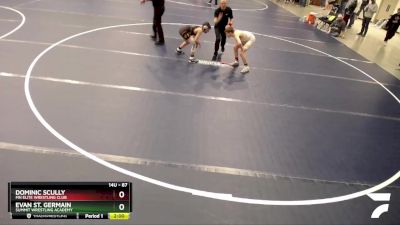 87 lbs 5th Place Match - Dominic Scully, MN Elite Wrestling Club vs Evan St. Germain, Summit Wrestling Academy