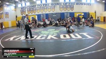 175 lbs Round 5 (8 Team) - Jacob Rodriguez, Westside Wrestling vs Malachi Mista, Black Hive