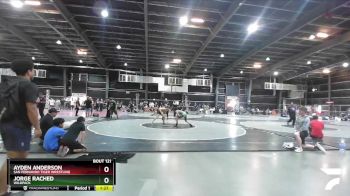 132 lbs Cons. Round 2 - Ayden Anderson, San Fernando Tiger Wrestling vs Jorge Rached, Wildpack