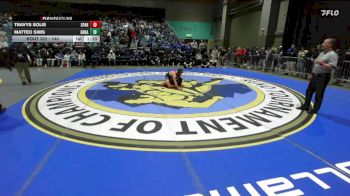144 lbs Champ. Round 1 - Travys Solis, Sparks vs Matteo Sims, Granite Bay