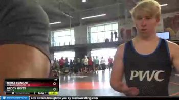 132 lbs Round 2 (6 Team) - Bryce Hannah, Alabama Elite Black vs Brody Hayes, PWC