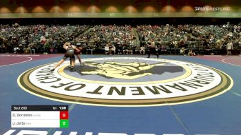 152 lbs Round Of 64 - Dante Gonzales, Alamosa vs Jacoy Jelte, Stansbury