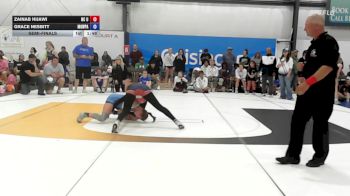 53 lbs Semifinal - Zainab Hijawi, NC United - W vs Grace Nesbitt, MGW Death By Chocolate - W