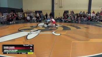 100 lbs Semifinal - Aeralyn Palmer, New Prague Wrestling vs Randi Magee, Baldwin-Woodville