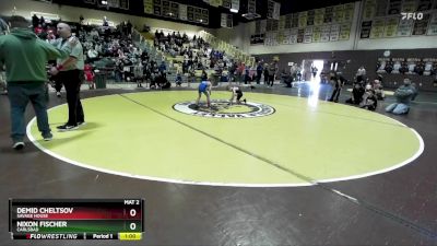 49 lbs Quarterfinal - Demid Cheltsov, Savage House vs Nixon Fischer, Carlsbad