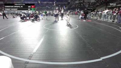 70 lbs Consi Of 16 #2 - Christian Crespo, Jr., Jersey 74 vs Tommy Nugent, Old Bridge