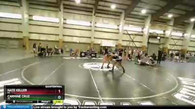 119 lbs Quarterfinal - Nate Keller, NJ vs Carmine Cruz, AZ