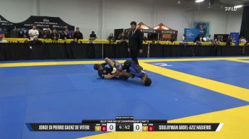 Soulayman Abdel-Aziz Hadjeris vs Jorge Di Pierro Saenz De Viteri 2026 Pan IBJJF Jiu-Jitsu No-Gi Championship