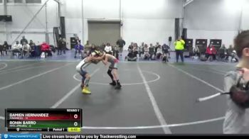 56 lbs Round 1 (8 Team) - Ronin Barro, MMA Uprising vs Damien Hernandez, Mavericks