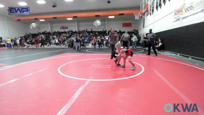 52 lbs Round Of 16 - Liam Hemenway, Hilldale Youth Wrestling Club vs Cassius Siers, Lake Legends Wrestling Club