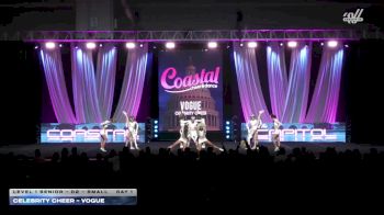 Celebrity Cheer - VOGUE [2026 L1 Senior - D2 - Small Day 1] 2026 Coastal at the Capitol Super Nationals