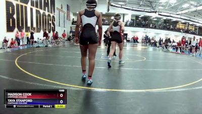 138B Cons. Round 2 - Madison Cook, Carthage College vs Taya Stanford, Carthage College