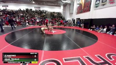 113 lbs Quarterfinal - JT Martinez, Bear Creek vs Israel Trujillo, Pueblo County