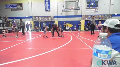 37 lbs Consolation - Wilder Gaddy, Team Tulsa Wrestling Club vs Cavon Rogers, Berryhill Wrestling Club