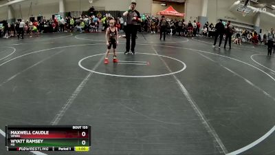 50 lbs Quarterfinal - Maxwell Caudle, Vipers vs Wyatt Ramsey, MD