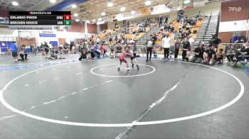 63-69 lbs Quarterfinal - Orlando Pinon, Hemet Youth Wrestling Club vs Brecken Houck, Ridgecrest Wrestling Club