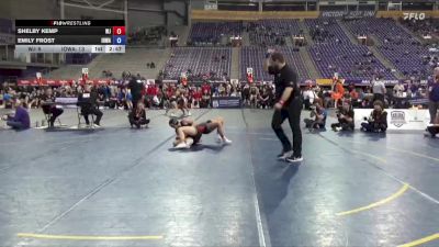 131 lbs Round 1 (16 Team) - Emily Frost, Iowa vs Shelby Kemp, William Jewell College