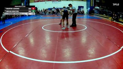 120 lbs Champ. Round 1 - Martin Lozano, Chino Hills vs Micah Nguyen, Irvine