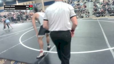 165 lbs Consi Of 64 #2 - Joshua Silva, Warriors WC vs Ethan Zhang, Ayala
