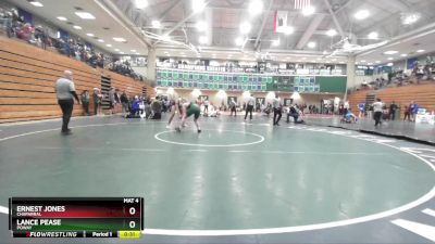 190 lbs Semifinal - Ernest Jones, Chaparral vs Lance Pease, Poway