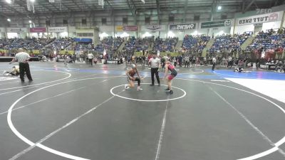 116 lbs Round Of 16 - Sarai Casias, Centauri Middle School vs Kynnlie McCabe, Nucla