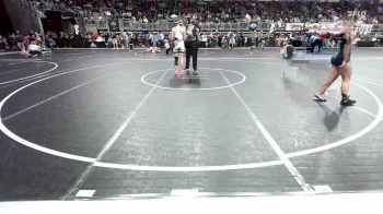 125 lbs Consi Of 8 #1 - Lily Hesser, Rams WC vs Peyton Vasquez, Claremore WC