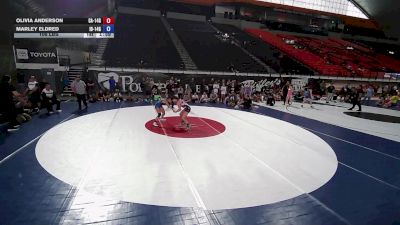 116 lbs Olivia Anderson, California 14U Girls vs Marley Eldred, Idaho 14U Girls