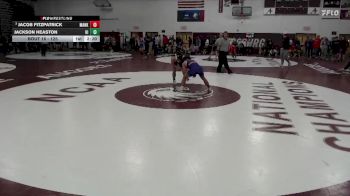 125 lbs Champ. Round 1 - Jacob Fitzpatrick, Minnesota State Mankato vs Jackson Heaston, Upper Iowa
