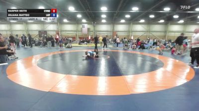 75 lbs Final - Harper Neith, NE Whale Orca - GK8 vs Juliana Matteo, LADY WARRIORS UNITED / MAROON 29:11 - GK8