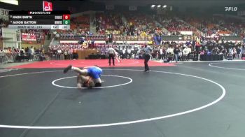 215 lbs Cons. Round 1 - Jaxon Gatton, Winfield vs Kash Smith, Columbus Hs