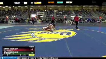 138 lbs Semis & 1st Wrestleback (8 Team) - James Goddard, 4A Tillamook vs Braden Carson, 4A La Grande