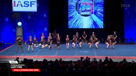 Extreme Athletics - Lady Fire [2025 L5 International Open Semis] 2025 The Cheerleading Worlds