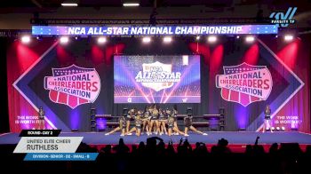 United Elite Cheer - Ruthless [2025 L3 Senior - D2 - Small - B Day 2] 2025 NCA All-Star National Championship