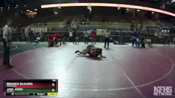 190 lbs Cons. Round 3 - Brianice Silguero, Immokalee vs Jada Jones, Apopka