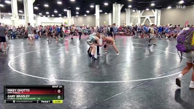 190 lbs Round 3 (16 Team) - Gary Bradley, Florida Young Gunslingers vs Mikey Ohotto, Iowa Gables