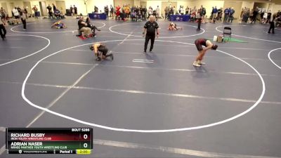 136 lbs Cons. Round 2 - Richard Busby, Iron Youth Wrestling Club vs ...